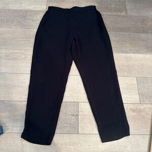 J CREW JAMIE PANTS BLACK SIZE 8 PULL ON